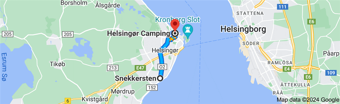 Helsingør Camping / Helsingør www.helsingorcamping.dk ( 6 km )